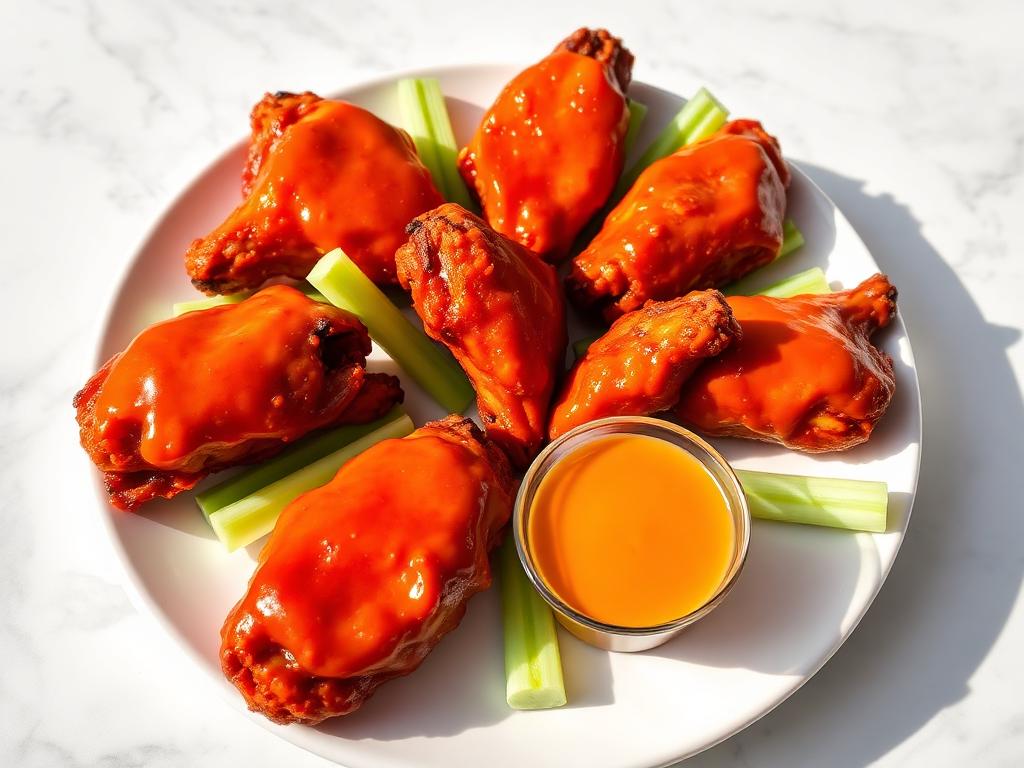 Wings at Bridgeport's Pizza