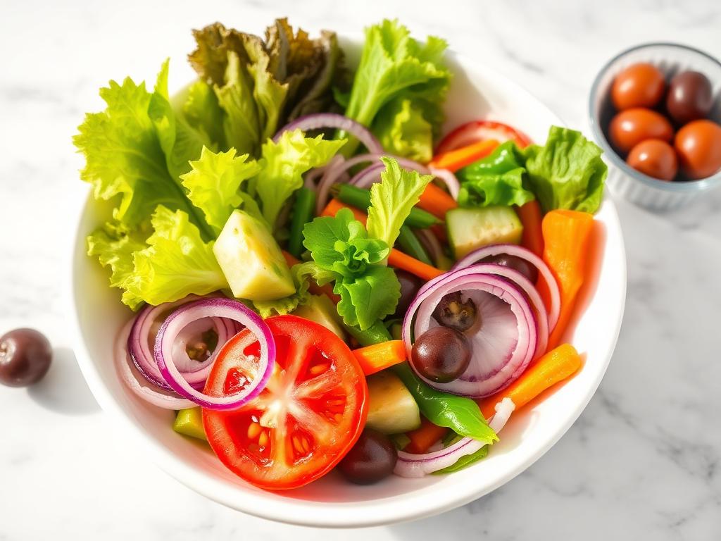 Salads at Bridgeport's Pizza