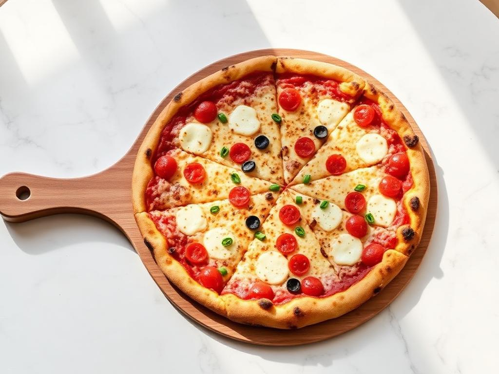 Medium Cheese Pizza — 12" cheese pizza