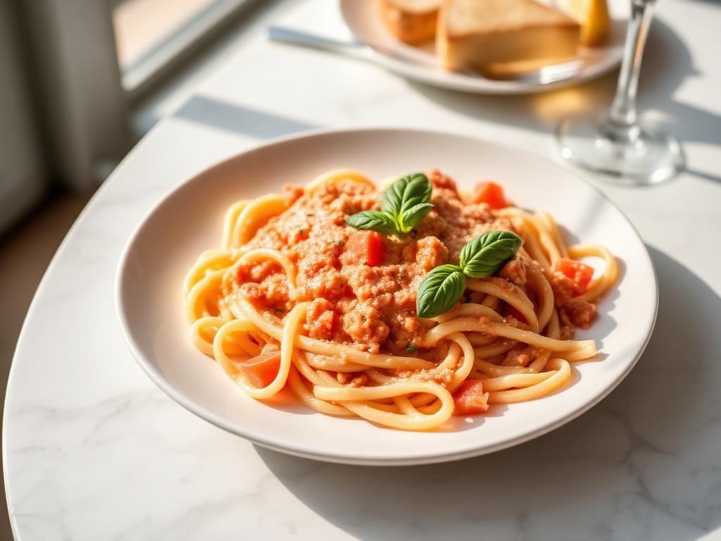 Pasta at Bridgeport's Pizza